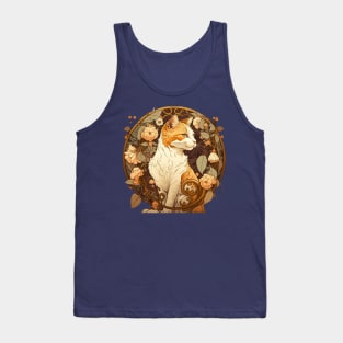 Art Nouveau Cat Tank Top